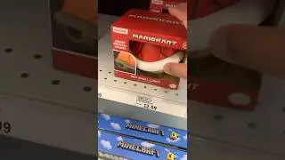 Mario Kart Red Shell Light makes a sound when you light it up for $12.99 US 