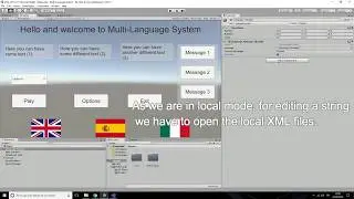 XML Multi Language System [Unity] [Free To Download]