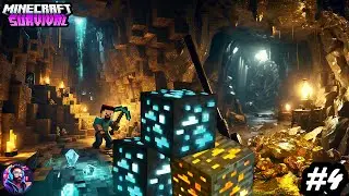 IT IS IMPOSSIBLE TO FIND & MINING IRON ORE 😡 IN MINECRAFT HINDI GAMEPLAY #4 • RJB GAMERZ Rex Play