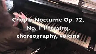 (HD) Piano Tutorial, Chopin Nocturne in E minor, Op. 72, No.  1