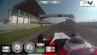 Zandvoort onboard Formula 4 NEZ Jarno Opmeer opening laps
