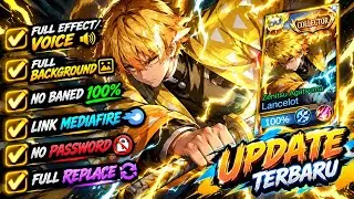 [FREE] SCRIPT SKIN LANCELOT ZENITSU AGATSUMA - NO PASWORD | FULL EFFECT -VOICE | PATCH TERBARU 