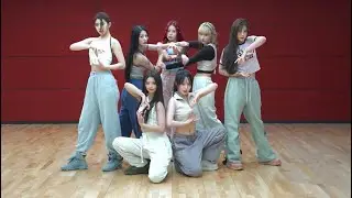 NMIXX - DICE (Dance Practice Mirrored + Zoomed)