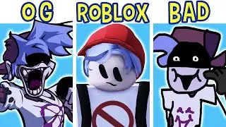 FNF Silly Billy | Original VS Roblox VS Bad | Friday Night Funkin'