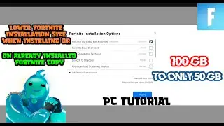 How to Reduce Fortnite file size by HALF! (2024 PC Tutorial)