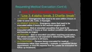 9 line MEDEVAC