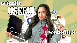 12 UNIQUE and USEFUL WEBSITES for students that aren’t JUST AESTHETIC lmao 💻