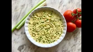 Сметанная запеканка с овощами | Низкоуглеводный рецепт