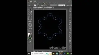 Spirograph Effect in Illustrator #shorts