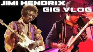 Guitarist Gig Vlog: Bringing Jimi Hendrix's Magic to Life Onstage!