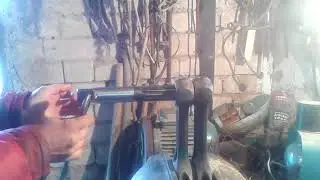 Развертывание втулок шатуна на т-25