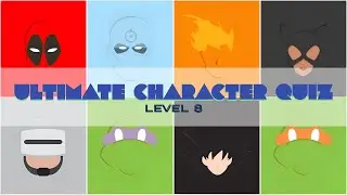 Ultimate Character Quiz - Level 8 | 20 Animated Characters | Quiz | Animated Logo | Brainiac Quizzer