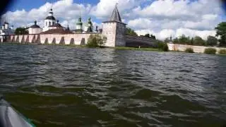 На байде к Кирилло-Белозерскому монастырю