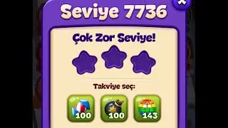 TOON BLAST LEVEL 7736 - NO BOOSTER