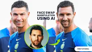 Face Swap Manipulation Using AI for FREE!