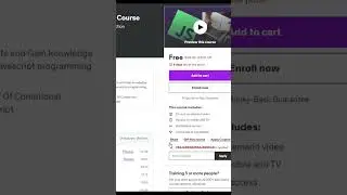 Javascript For Beginners Complete Course - Udemy Free Course  #free #tutorial #udemyfree