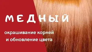 Copper Hair Coloring. Hair Color Theory.