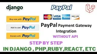 Integrate Paypal in Website Without Api  Step By Step Guide