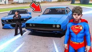الحقود يتحدى ولد سوبرمان الخارق😱🔥!! | فلم قراند