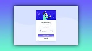 HTML & CSS | order summary component - frontendmentor challenge