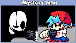Friday Night Funkin Entry Funkin' Ft Mystery Man (FNF MOD HARD)