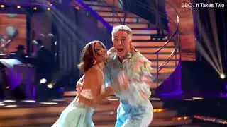 Video: Greg Wise admits he 'messed up hugely' as he is booted off Strictly
