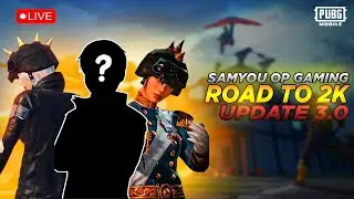 🔴 PUBG Mobile Live Stream⚡| 😊Hitting 2k Subscriber Live💕 |