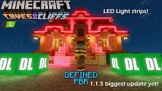 Defined PBR 1.1.5 RTX Chroma Tech add on - LED Light strips! (coming soon) Minecraft Beta 1.17.40.20