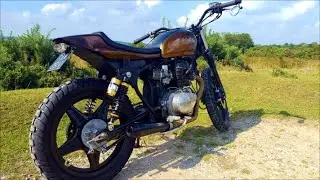 1979 Honda CB400n Superdream Flat Tracker
