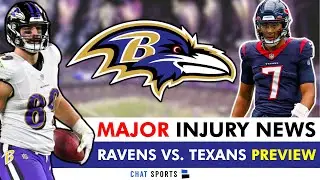 MAJOR Ravens Injury News On Mark Andrews Ahead Of Ravens vs. Texans + Prediction | Ravens Rumors