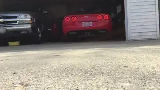 C6 Corvette Corsa Exhaust Cold Start