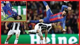 Leo Messi Almost Broke a Neck!!! HD