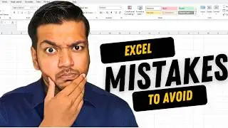 Don't Make THESE 8 Mistakes in Excel Again! @BossYourOffice