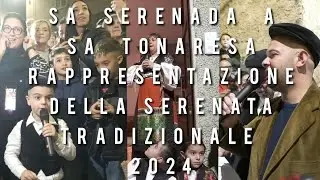 Rappresentazione della serenata tradizionale Autunno in Barbagia #tonara #2024shorts