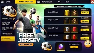 Free Jersey Event Confirm Free Fire 💥| September Mystery Shop Discount Event | Free Fire New Event