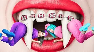 Vampir Hastanesi! İyi Dişçi vs Kötü Dişçi / Ebeveynlik Tüyoları ve Harika Araçlar