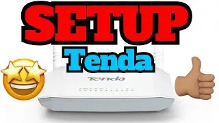 How to Setup Tenda DSL Modem Router in 1 Minute
