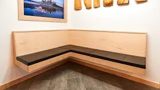 Making a Floating Banquette - Full Build Video