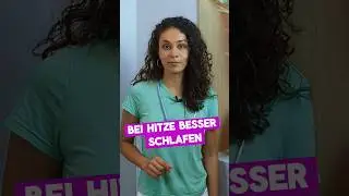 BESSER SCHLAFEN bei HITZE 😴 | DR. FLOJO #shorts #gesundheit #schlafen #schlaf