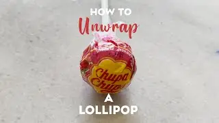 How To Unwrap A lollipop - #ASMR #SOUND