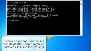 Unir un equipo a un dominio con windows server 2008