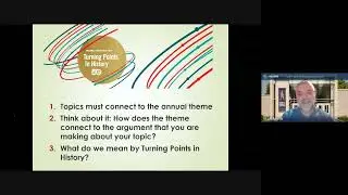 National History Day Virtual Workshop, September 23, 2023