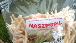Pejsci a kuřecí pařát, Pamlsek pro psy kuřecí nohy bílé - chicken feets white - kurza łapa biała