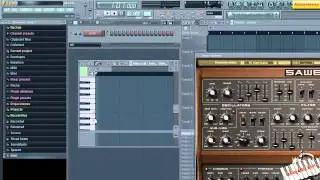 Video 23   FL STUDIO   FRUITY LOOPS VON A   Z Sawer VST i Plugin) [TUTORIAL DEUTSCH]