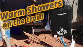 This Changed Everything! Hot Showers on a trail!