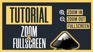 Tutorial Zoom In, Zoom Out, dan Fullscreen di Inkscape - Inkscape Tutorial
