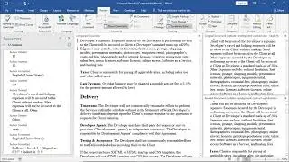 Compare Two Versions of a Document in Word Using Track Changes and the Compare Feature