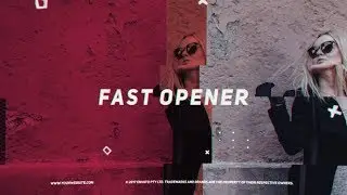 After Effects Template: Fast Opener