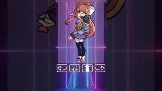 fnf Monika mod play mobile game Friday Night Funkin test 