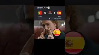Portugal 0 1 Spain | Highlights